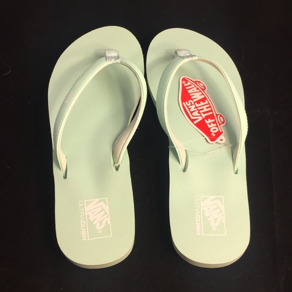 vans womens soft top flip flops